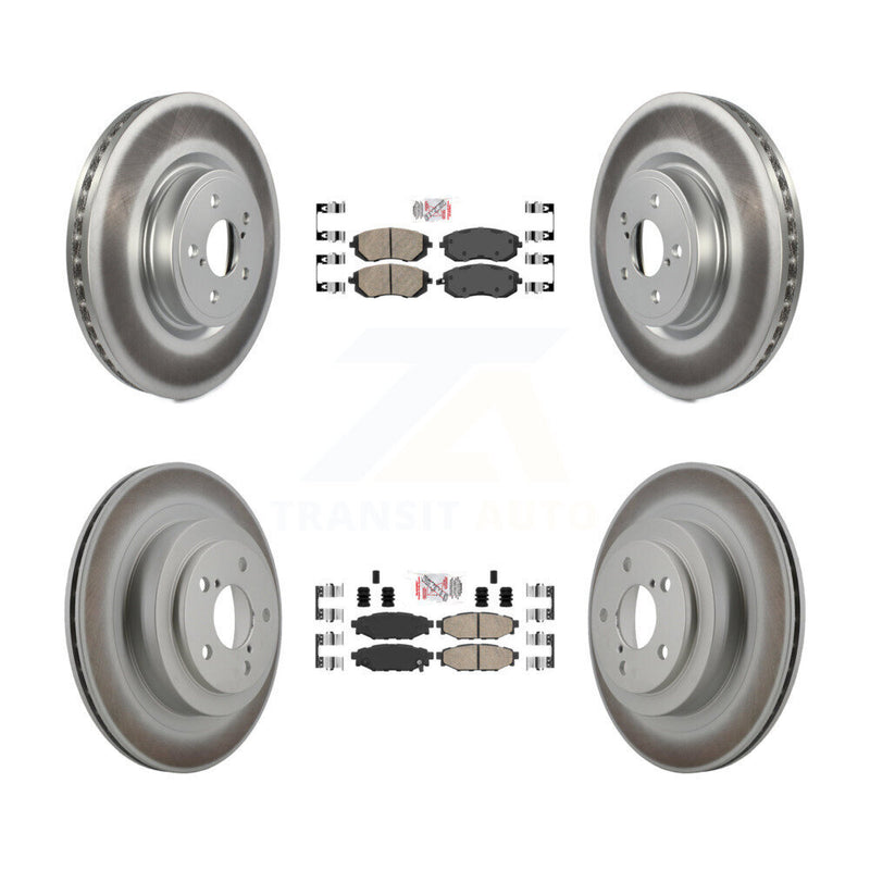 Transit Auto KGA-105111 Disc Brake Kit for 2005-2006 Subaru Legacy - Front and Rear