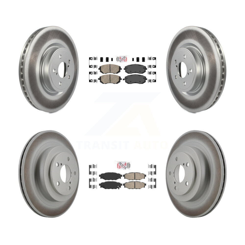 Transit Auto KGA-105112 Disc Brake Kit for 2005-2006 Subaru Legacy - Front and Rear