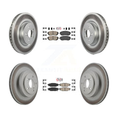 Transit Auto KGA-105112 Disc Brake Kit for 2005-2006 Subaru Legacy - Front and Rear