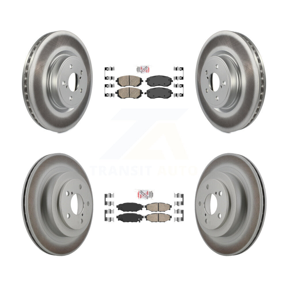 Transit Auto KGA-105113 Disc Brake Kit for 2005-2006 Subaru Legacy - Front and Rear