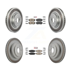 Transit Auto KGA-105113 Disc Brake Kit for 2005-2006 Subaru Legacy - Front and Rear