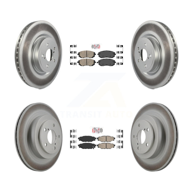 Transit Auto KGA-105113 Disc Brake Kit for 2005-2006 Subaru Legacy - Front and Rear