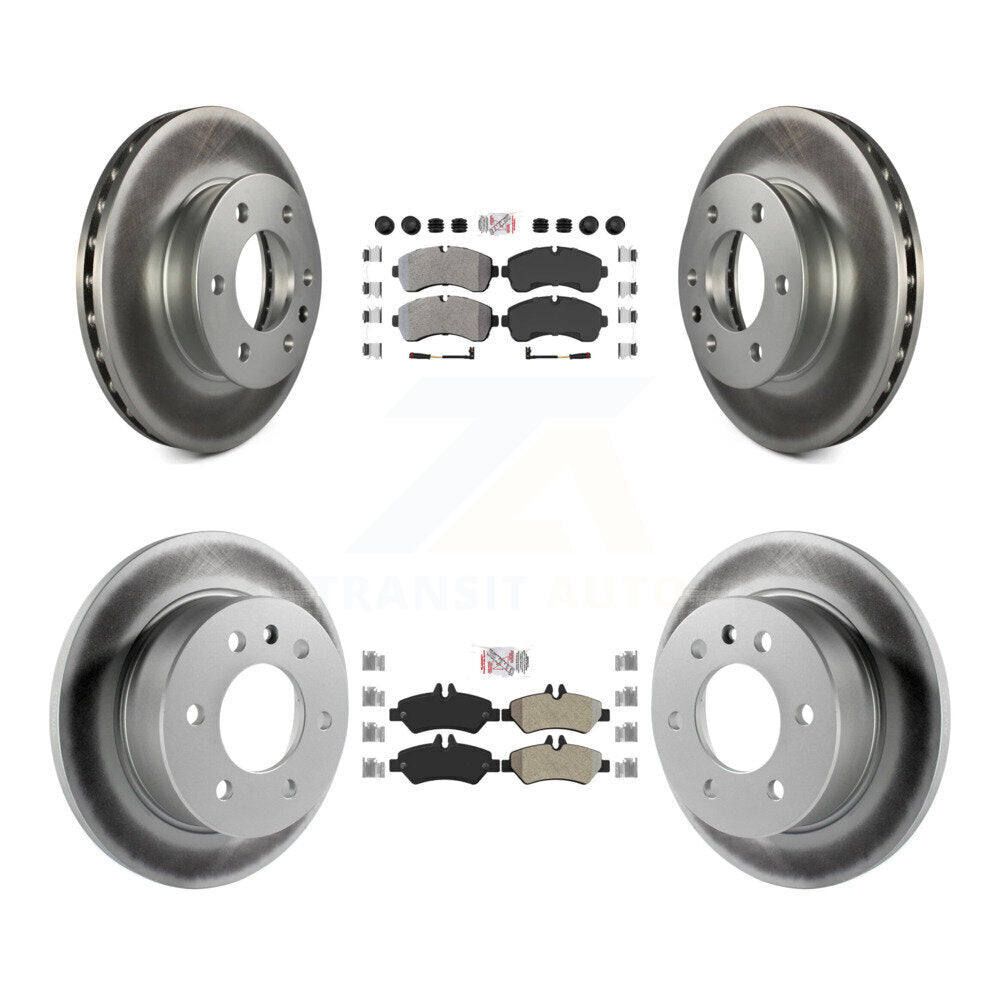 Transit Auto KGA-105116 Disc Brake Kit for 2007-2018 Freightliner Sprinter 3500, Dodge Sprinter 3500 - Front and Rear