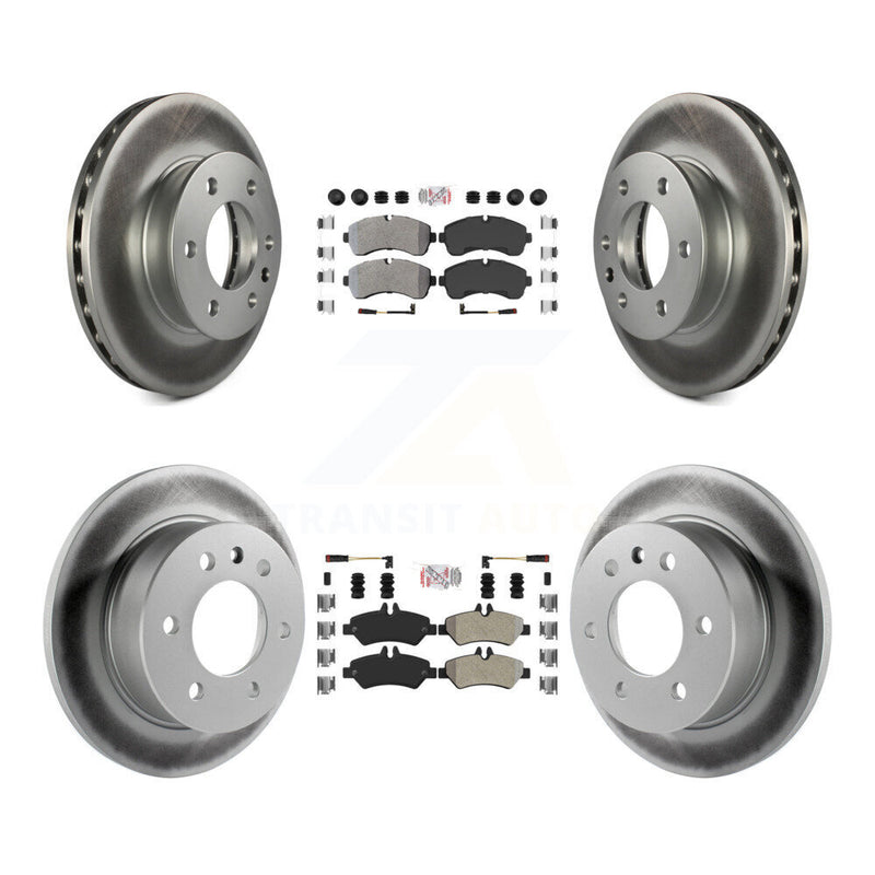 Transit Auto KGA-105117 Disc Brake Kit for 2007-2018 Freightliner Sprinter 3500, Dodge Sprinter 3500 - Front and Rear