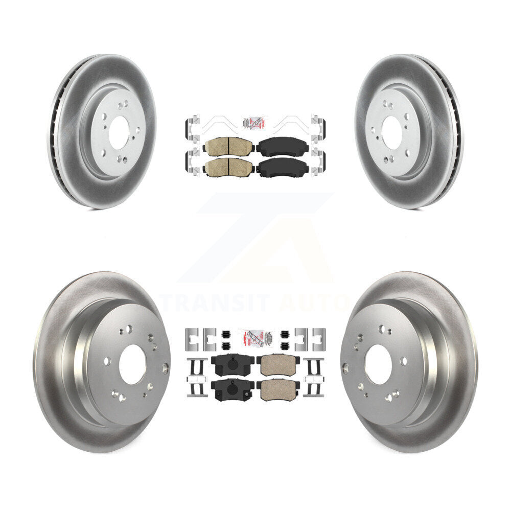 Transit Auto KGA-105119 Disc Brake Kit for 2007-2012 Acura RDX - Front and Rear