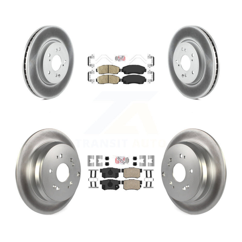 Transit Auto KGA-105119 Disc Brake Kit for 2007-2012 Acura RDX - Front and Rear
