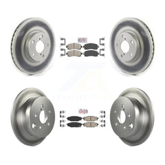 Transit Auto KGA-105128 Disc Brake Kit for 2017-2023 Subaru Impreza - Front and Rear