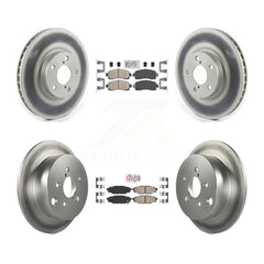 Transit Auto KGA-105129 Disc Brake Kit for 2017-2023 Subaru Impreza - Front and Rear