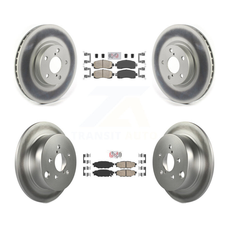 Transit Auto KGA-105129 Disc Brake Kit for 2017-2023 Subaru Impreza - Front and Rear