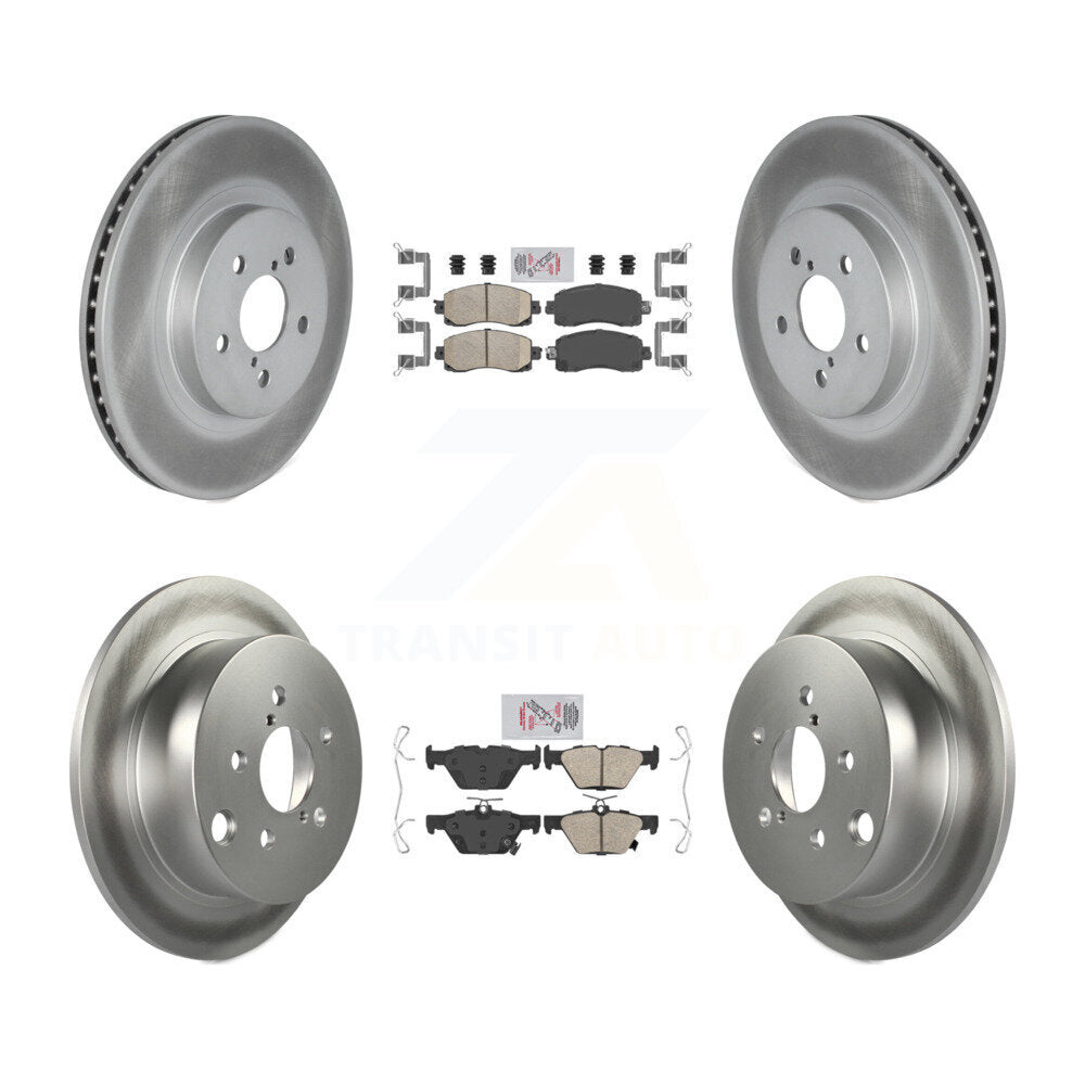 Transit Auto KGA-105131 Disc Brake Kit for 2019-2020 Subaru Crosstrek - Front and Rear
