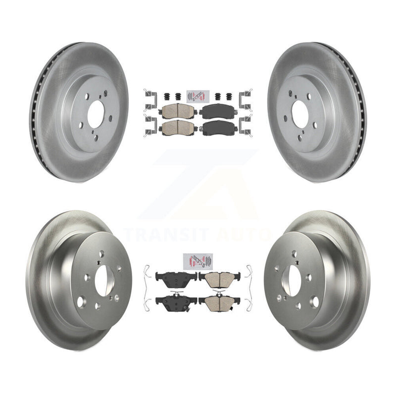 Transit Auto KGA-105131 Disc Brake Kit for 2019-2020 Subaru Crosstrek - Front and Rear