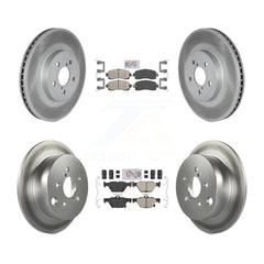 Transit Auto KGA-105132 Disc Brake Kit for 2019-2020 Subaru Crosstrek - Front and Rear