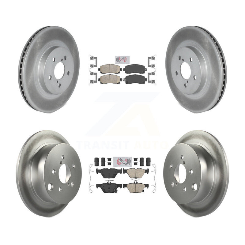 Transit Auto KGA-105132 Disc Brake Kit for 2019-2020 Subaru Crosstrek - Front and Rear