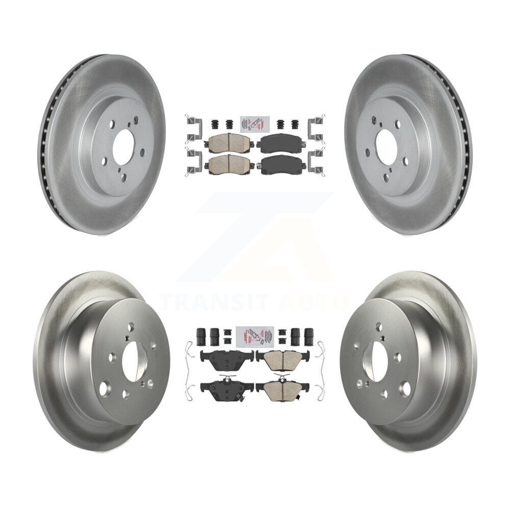 Transit Auto KGA-105133 Disc Brake Kit for 2019-2020 Subaru Crosstrek - Front and Rear