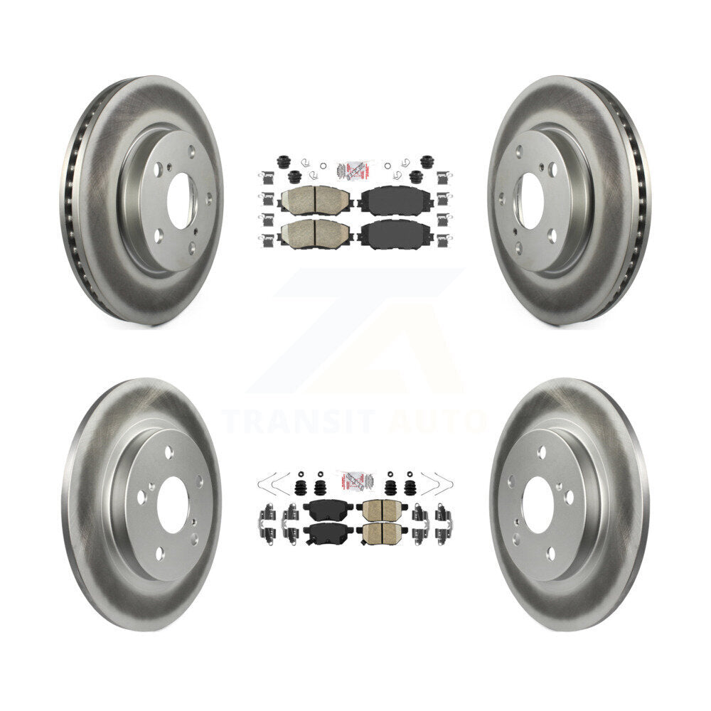 Transit Auto KGA-105134 Disc Brake Kit for 2008-2015 Scion xB - Front and Rear