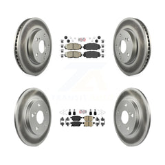 Transit Auto KGA-105134 Disc Brake Kit for 2008-2015 Scion xB - Front and Rear