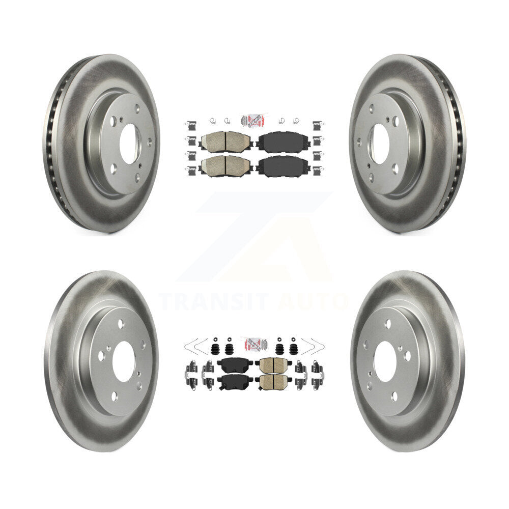 Transit Auto KGA-105135 Disc Brake Kit for 2008-2015 Scion xB - Front and Rear