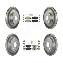Transit Auto KGA-105137 Disc Brake Kit for 2012-2018 Toyota Yaris - Front and Rear
