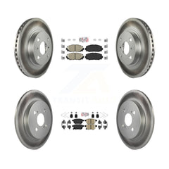 Transit Auto KGA-105138 Disc Brake Kit for 2012-2018 Toyota Yaris - Front and Rear