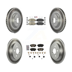 Transit Auto KGA-105141 Disc Brake Kit for 2019 Toyota Corolla - Front and Rear