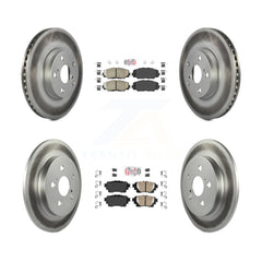 Transit Auto KGA-105143 Disc Brake Kit for 2019 Toyota Corolla - Front and Rear