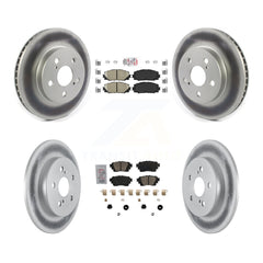 Transit Auto KGA-105145 Disc Brake Kit for 2020-2022 Toyota Corolla - Front and Rear
