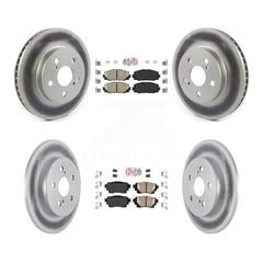 Transit Auto KGA-105146 Disc Brake Kit for 2020-2022 Toyota Corolla - Front and Rear