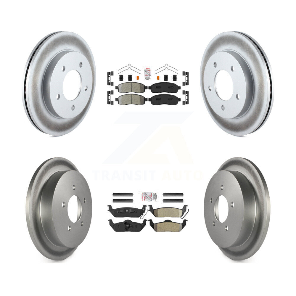 Transit Auto KGA-105154 Disc Brake Kit for 2004 Ford F-150 - Front and Rear