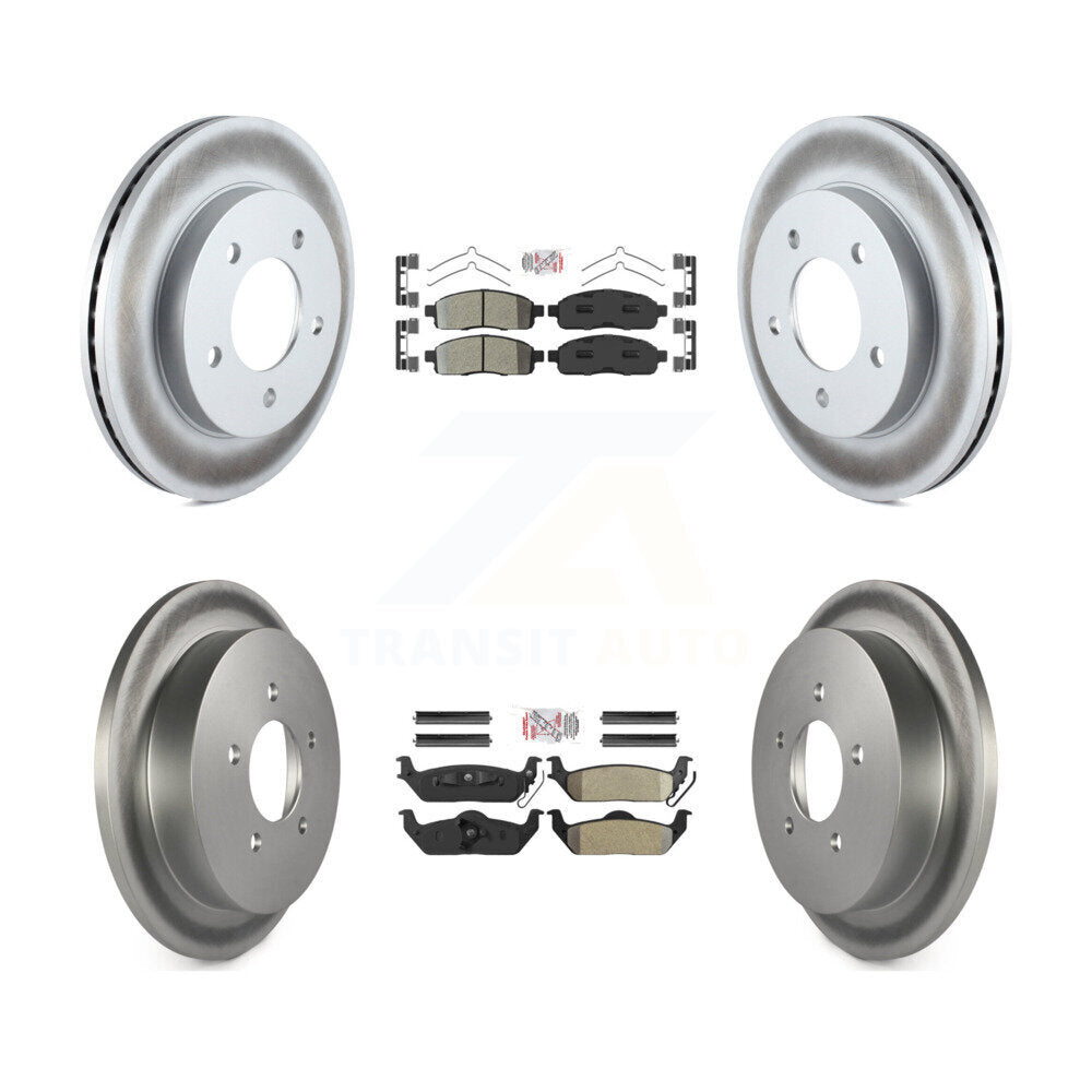 Transit Auto KGA-105155 Disc Brake Kit for 2004 Ford F-150 - Front and Rear