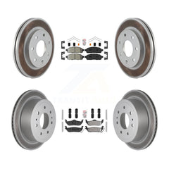 Transit Auto KGA-105158 Disc Brake Kit for 2004-2008 Lincoln Mark LT, Ford F-150 - Front and Rear