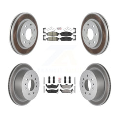 Transit Auto KGA-105159 Disc Brake Kit for 2004-2008 Lincoln Mark LT, Ford F-150 - Front and Rear