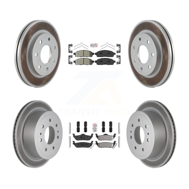 Transit Auto KGA-105159 Disc Brake Kit for 2004-2008 Lincoln Mark LT, Ford F-150 - Front and Rear