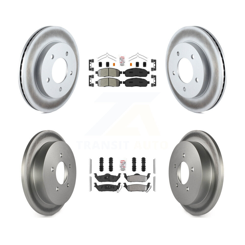 Transit Auto KGA-105160 Disc Brake Kit for 2004 Ford F-150 - Front and Rear
