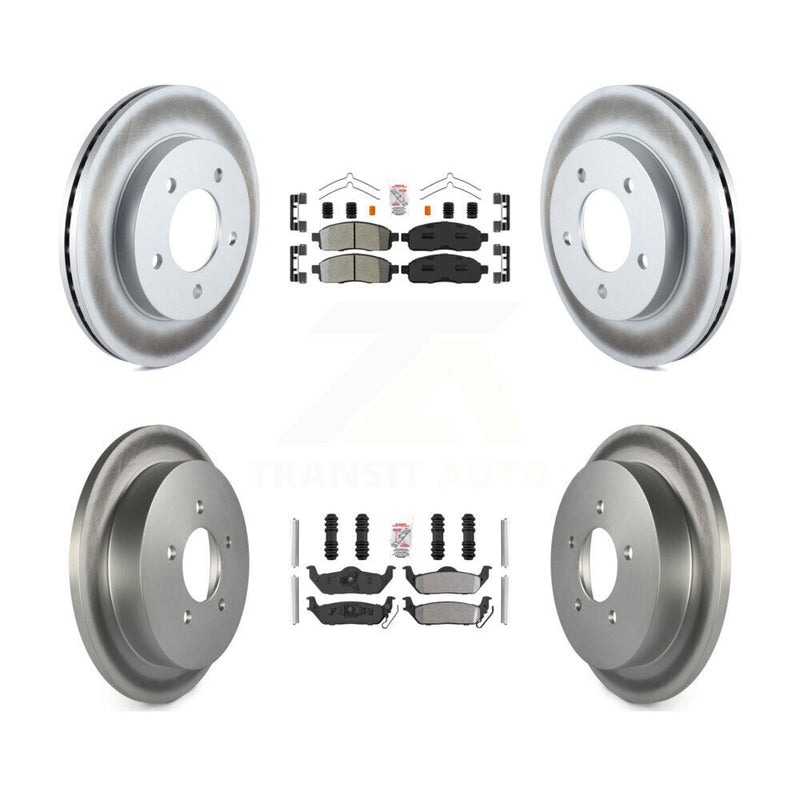 Transit Auto KGA-105160 Disc Brake Kit for 2004 Ford F-150 - Front and Rear