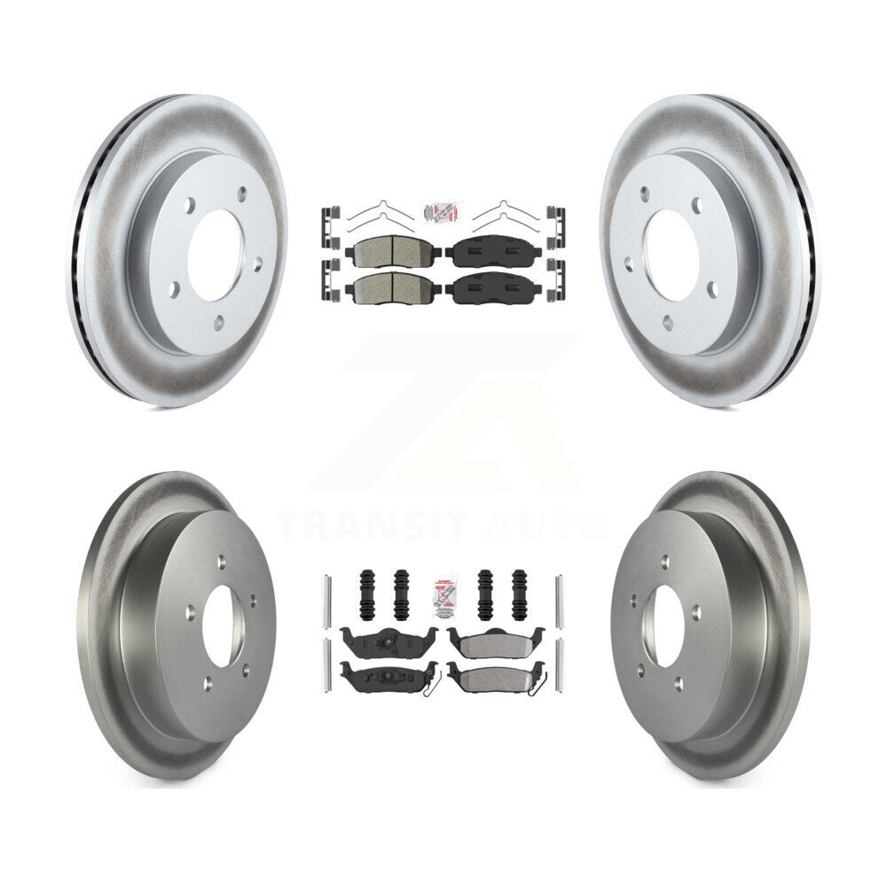 Transit Auto KGA-105161 Disc Brake Kit for 2004 Ford F-150 - Front and Rear