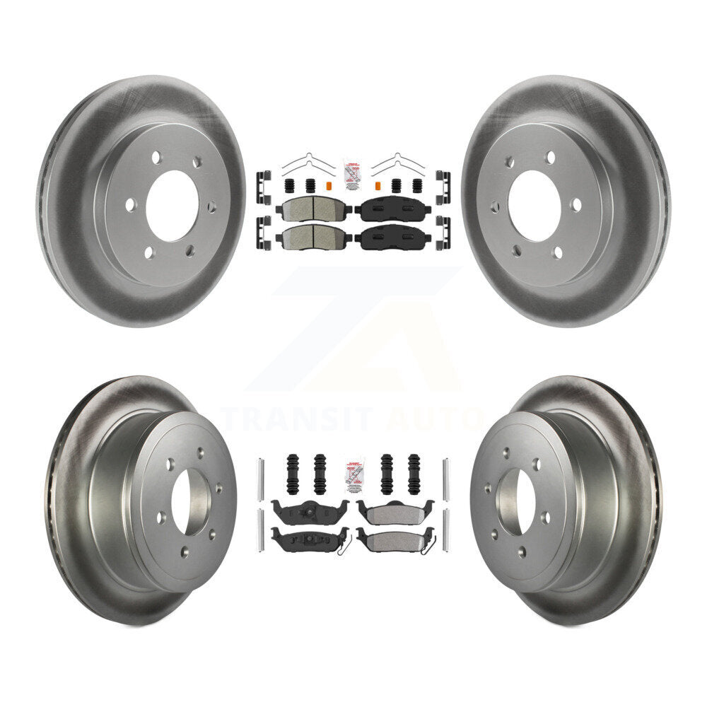 Transit Auto KGA-105162 Disc Brake Kit for 2004-2008 Lincoln Mark LT, Ford F-150 - Front and Rear