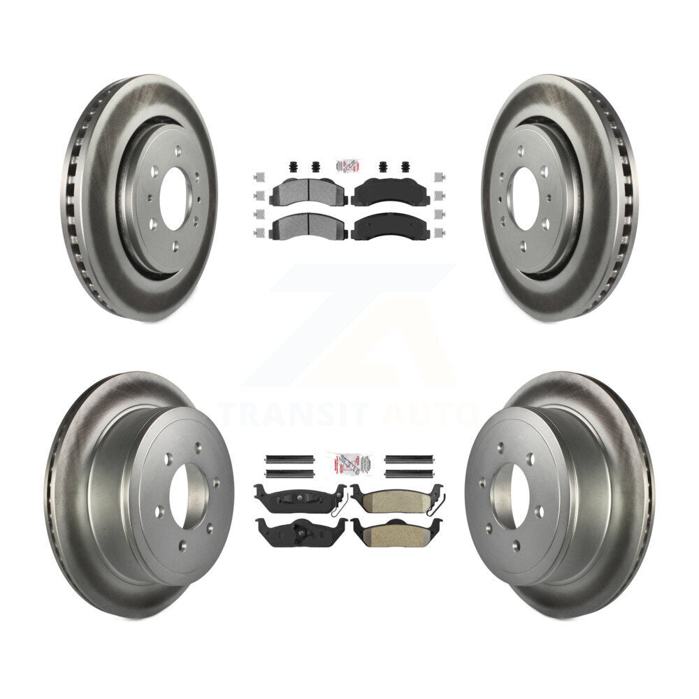 Transit Auto KGA-105168 Disc Brake Kit for 2010-2011 Ford F-150 - Front and Rear