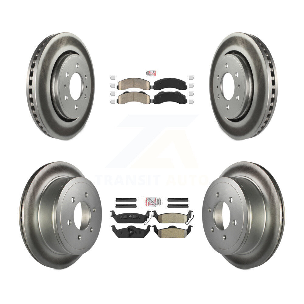Transit Auto KGA-105169 Disc Brake Kit for 2010-2011 Ford F-150 - Front and Rear