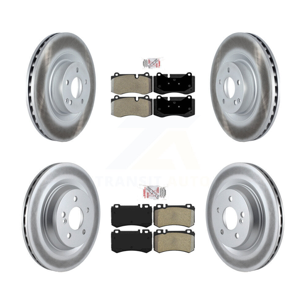 Transit Auto KGA-105178 Disc Brake Kit for 2007-2013 Mercedes-Benz S600 - Front and Rear