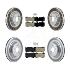 Transit Auto KGA-105179 Disc Brake Kit for 2007-2013 Mercedes-Benz S600 - Front and Rear