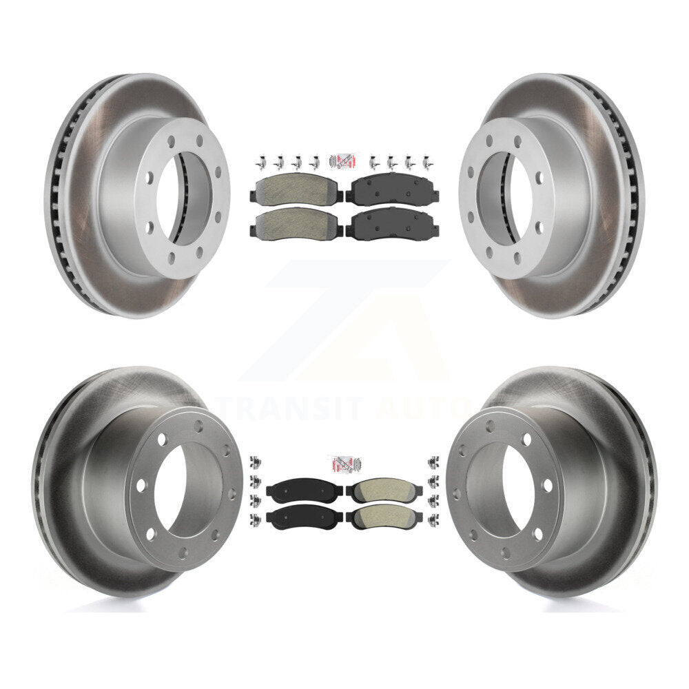 Transit Auto KGA-105180 Disc Brake Kit for 2008-2009 Ford F-250 Super Duty - Front and Rear