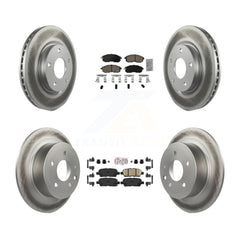 Transit Auto KGA-105186 Disc Brake Kit for 2013-2019 Nissan Sentra - Front and Rear