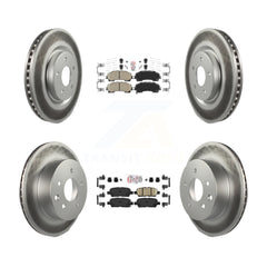 Transit Auto KGA-105190 Disc Brake Kit for 2014-2019 Nissan Rogue - Front and Rear