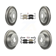 Transit Auto KGA-105191 Disc Brake Kit for 2014-2019 Nissan Rogue - Front and Rear