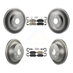 Transit Auto KGA-105195 Disc Brake Kit for 2014-2017 Nissan Juke - Front and Rear