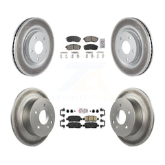 Transit Auto KGA-105199 Disc Brake Kit for 2017-2019 Nissan Sentra - Front and Rear