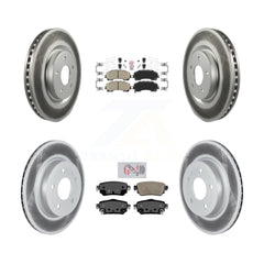 Transit Auto KGA-105200 Disc Brake Kit for 2019 Nissan Rogue - Front and Rear