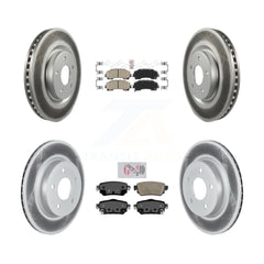Transit Auto KGA-105201 Disc Brake Kit for 2019 Nissan Rogue - Front and Rear