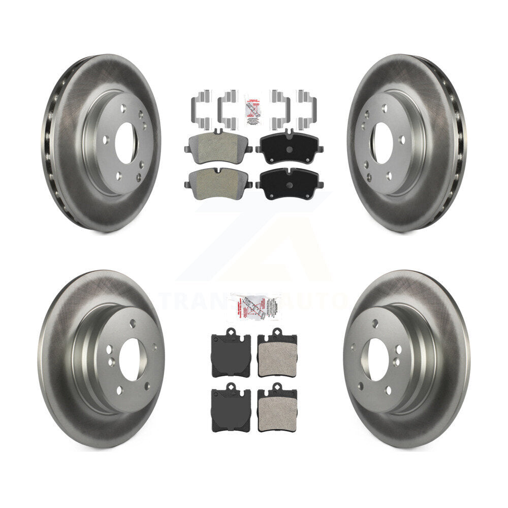 Transit Auto KGA-105205 Disc Brake Kit for 2003-2005 Mercedes-Benz C240 - Front and Rear