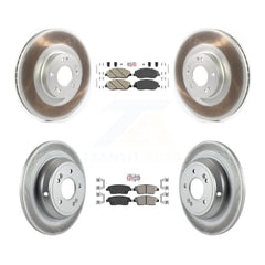 Transit Auto KGA-105207 Disc Brake Kit for 2012 Hyundai Genesis - Front and Rear